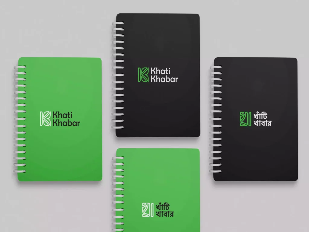 Khati Khabar – Logo Design and Branding